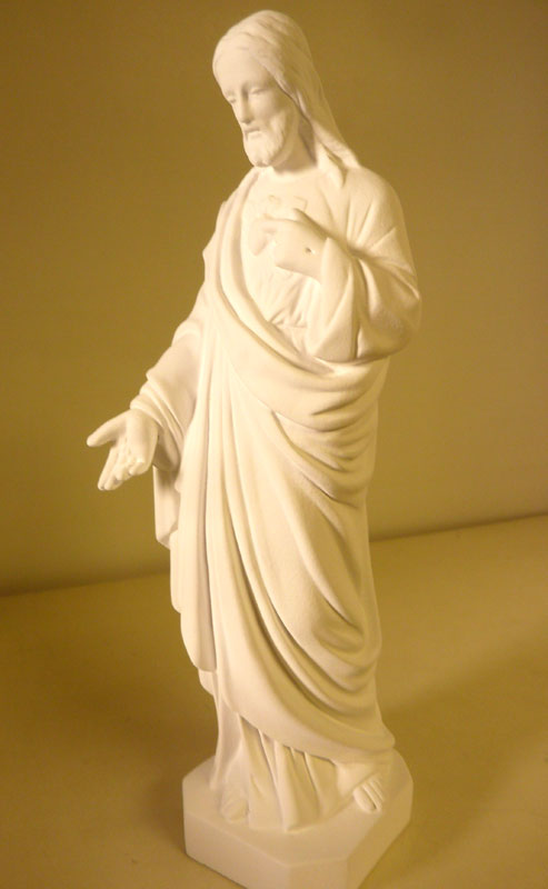 statue de Jésus Sacré Coeur