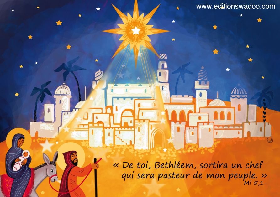 Carte de voeux chrétienne