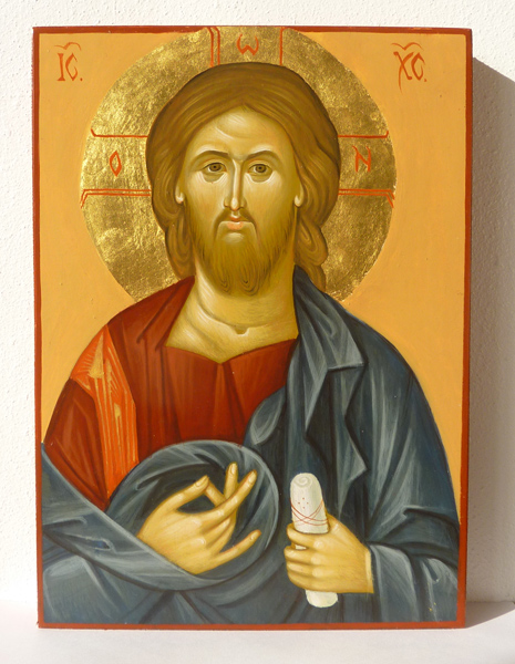 icône représentant le Christ verbe de Dieu