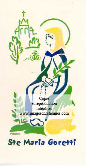 carte saint patron pour le prenom maria