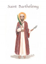 saint patron Barthélémy