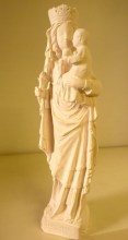 statue de la Vierge Notre Dame de Paris