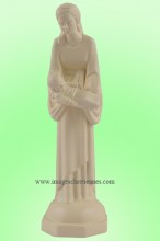 statue en ivoirine représentant Notre Dame du monde