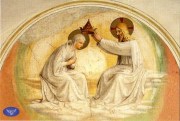 Couronnement de la Vierge Marie -peinture de Fra Angelico