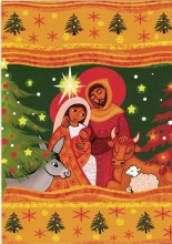Magnet Sainte Famille - Noël