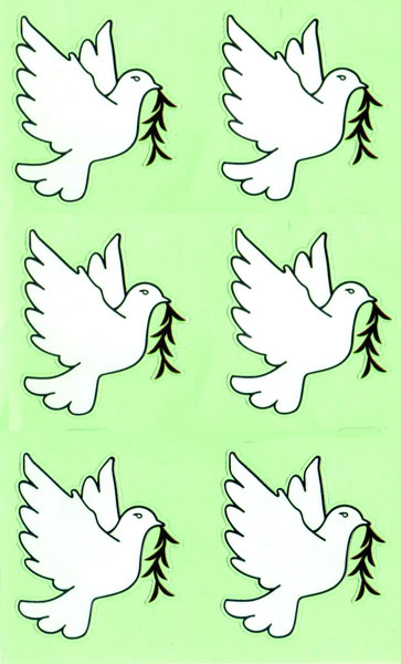 Stickers pour cartes d'invitation première communion